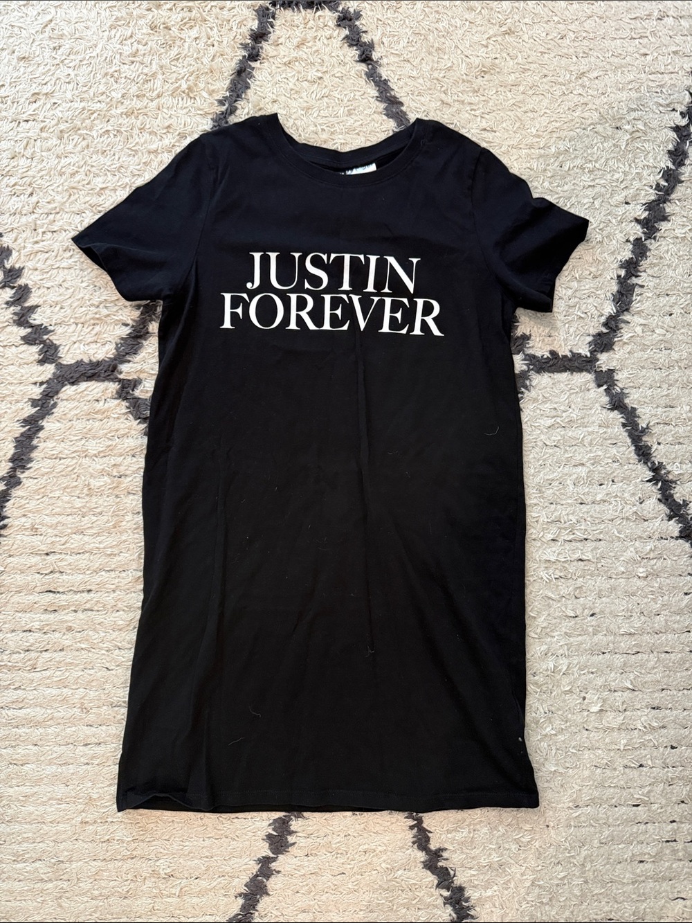 Justin Bieber T shirt dress